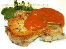 Свинина на косточке под томатным пряным соусом : кулинарный рецепт с пошаговой инструкцией и фотографиями