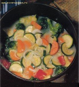 Овощной суп - рецепт приготовления с пошаговой инструкцией и фотографиями