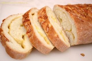Сырный хлеб - рецепт приготовления с пошаговой инструкцией и фотографиями