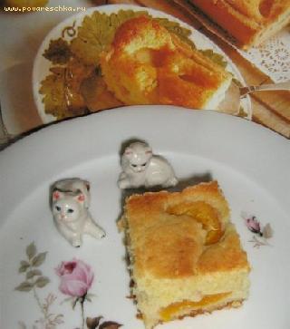 Абрикосовый пирог - рецепт приготовления с пошаговой инструкцией и фотографиями