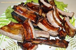 Свиные ребрышки с медом и карри - рецепт приготовления с пошаговой инструкцией и фотографиями