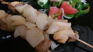 Шашлык из свинины с грушами - рецепт приготовления с пошаговой инструкцией и фотографиями