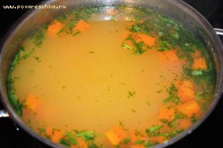 Вегетарианский суп c фасолью - рецепт приготовления с пошаговой инструкцией и фотографиями
