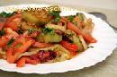 Салат из баклажанов : кулинарный рецепт с пошаговой инструкцией и фотографиями